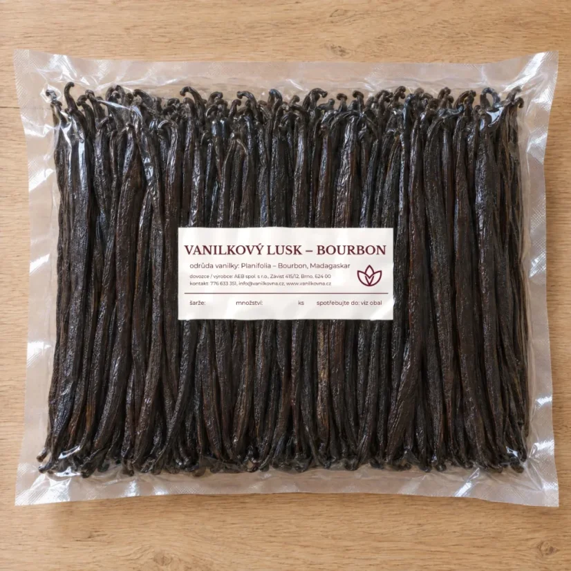 Vanilkové lusky Bourbon – gastro balení 1 kg